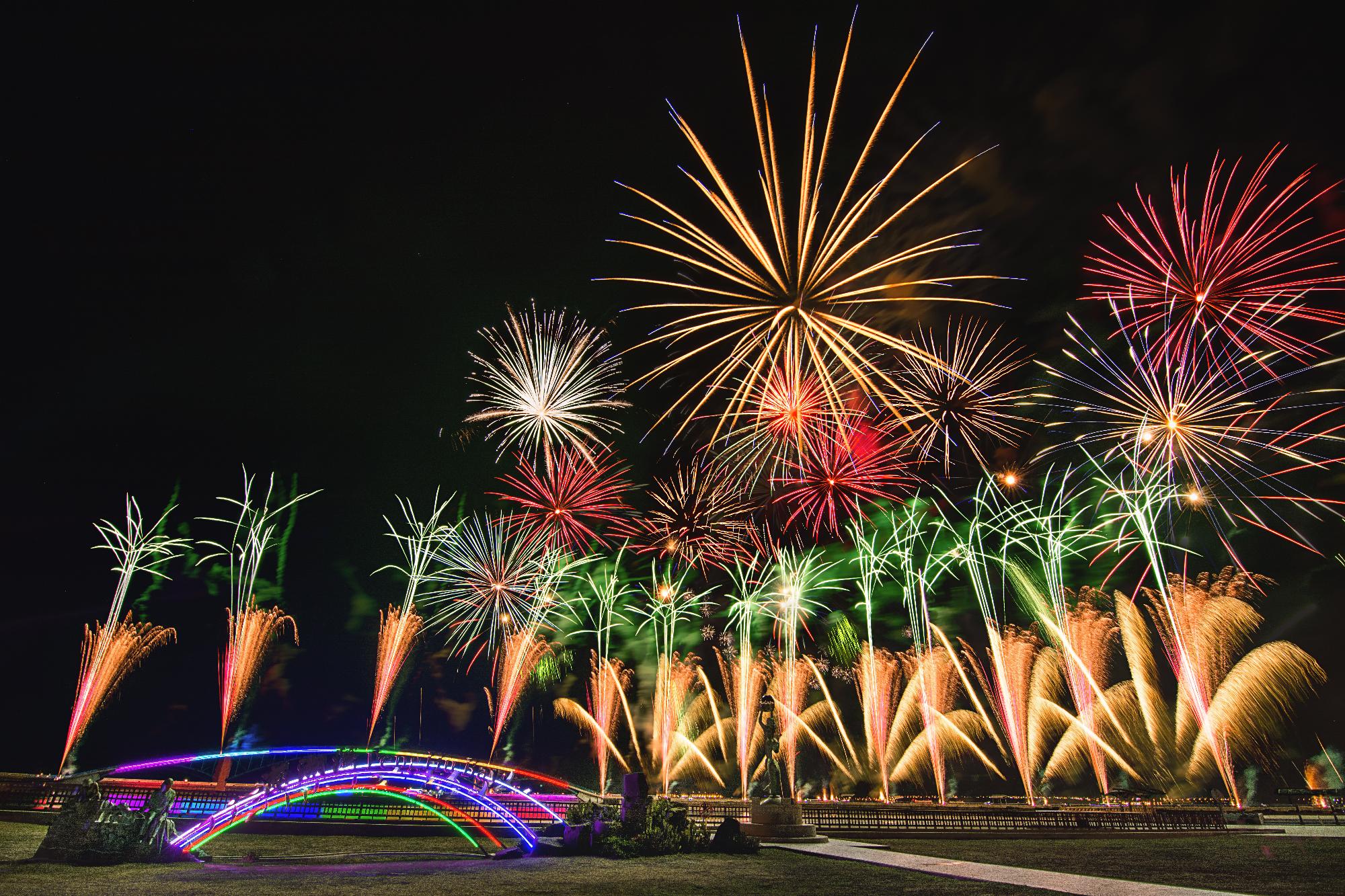 澎湖旅遊-花火專船